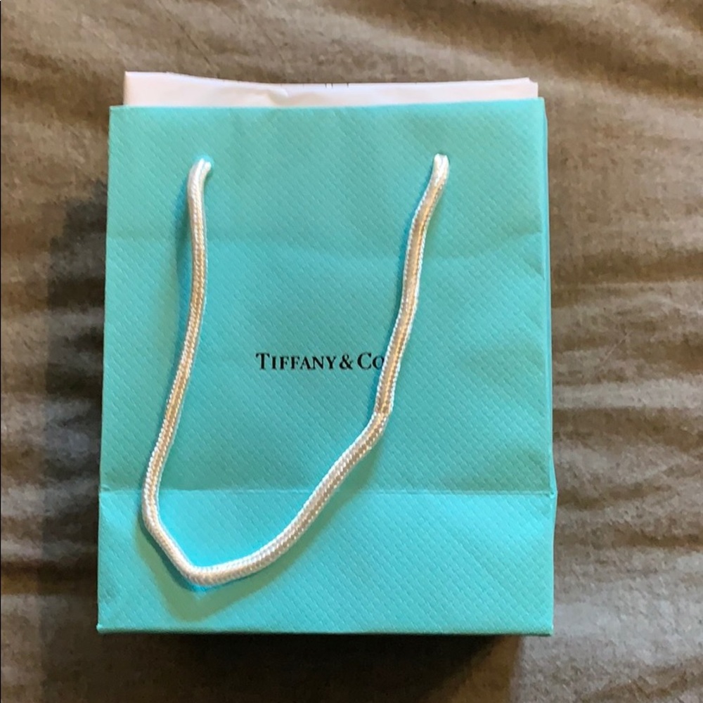 Tiffany & Co bag, box, and wrapping paper